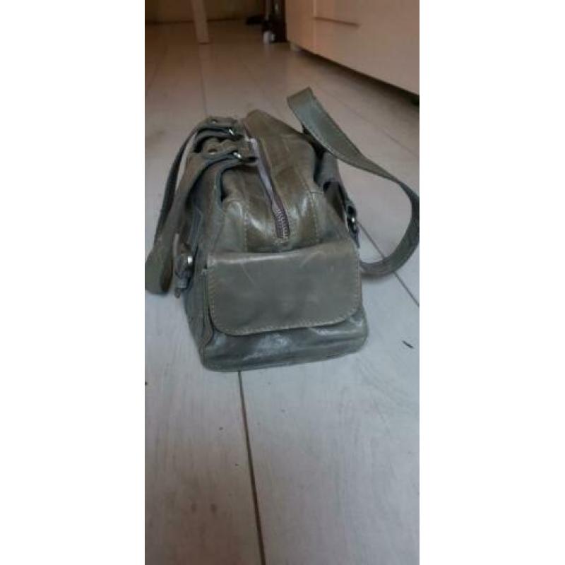 Van dalen, ruim leer tas
