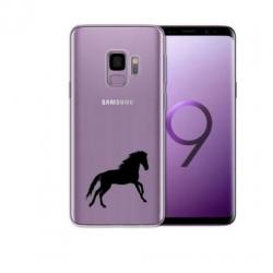 Samsung Galaxy S8-S10 E Transparante cover hoesjes paard