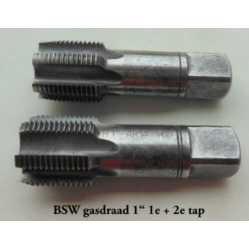 BSP tappen en snijplaten 1/8" t/m. 1,5" ( 3 )
