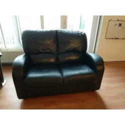 Leer Bankstel 3+2 met relax stand