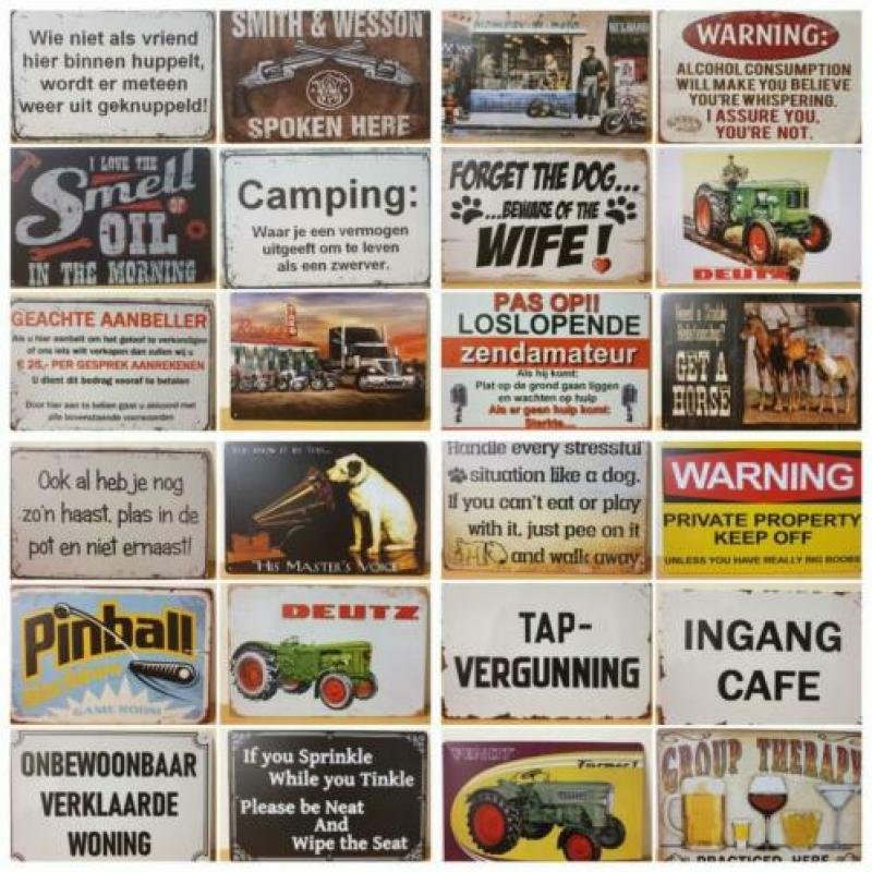 darts bull's eye pinup reclamebord wandbord van metaal 30x20