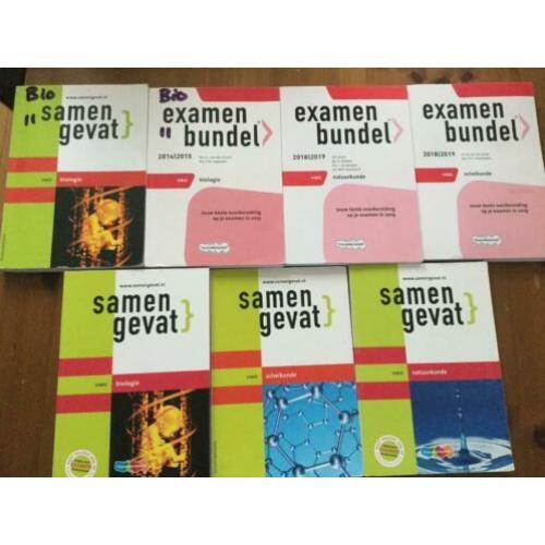 Examenbundels en samengevat VWO