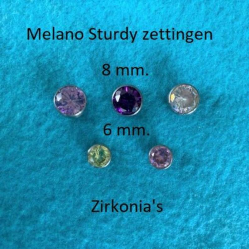 MELANO STURDY Ringen+Zettingen+NIEUWE Balletjes Cateye oa na