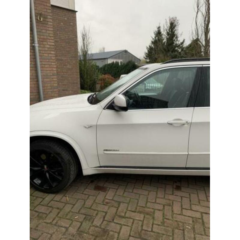 BMW X5 High Executive 2009 Wit 3.0 d automaat panoramadak