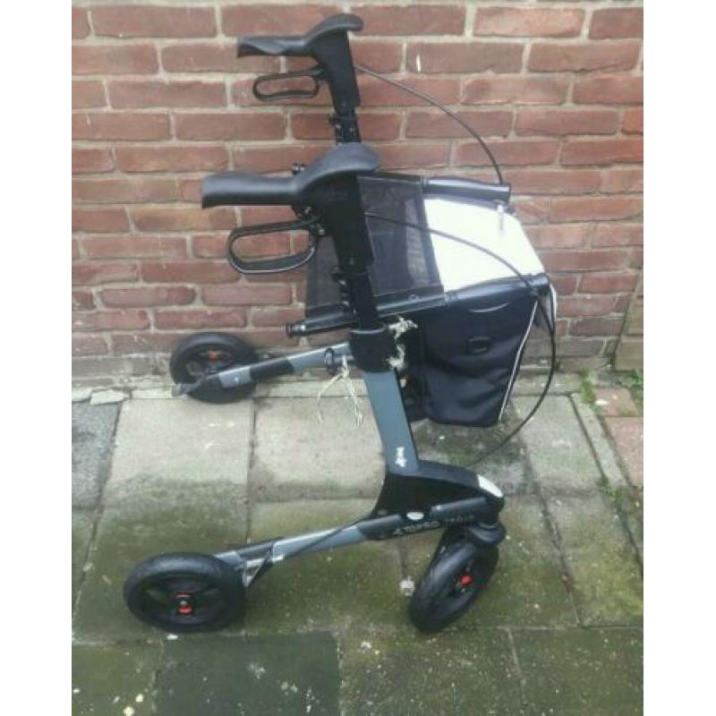 Topro Troja rollator 2G lichtgewicht tot 150 kg met tas