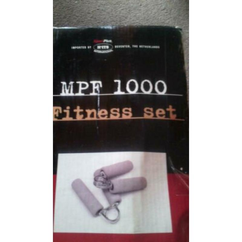 5 delige fitness set met handige opbergzak