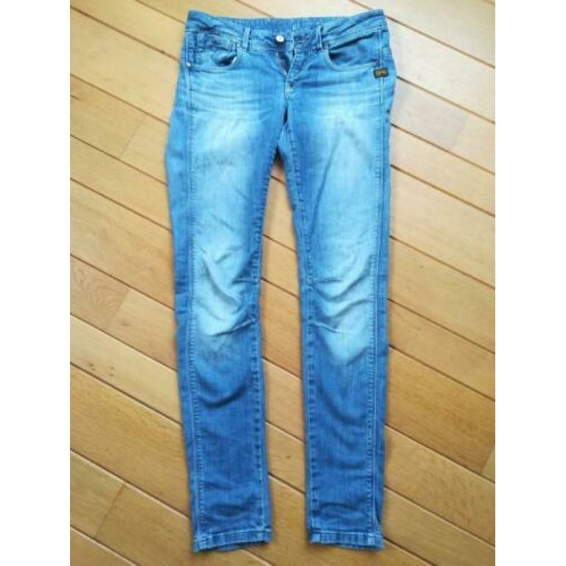G-STAR RAW spijkerbroek blauw maat 28 x 34