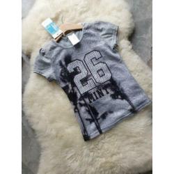 Maat 110/116 NIEUW Meisjes Shirt ITALY