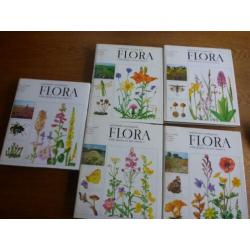Nederlandse Oecologische FLORA, 5 delig van E.J. Weeda