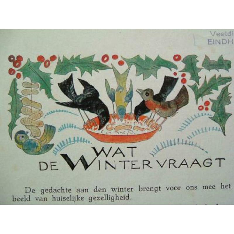 Calvé - Delft Winterboekje - jaren 1930