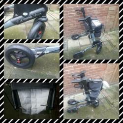 Topro Troja rollator 2G lichtgewicht tot 150 kg met tas