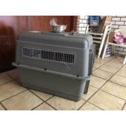 Reis bench voor middelgrote hond