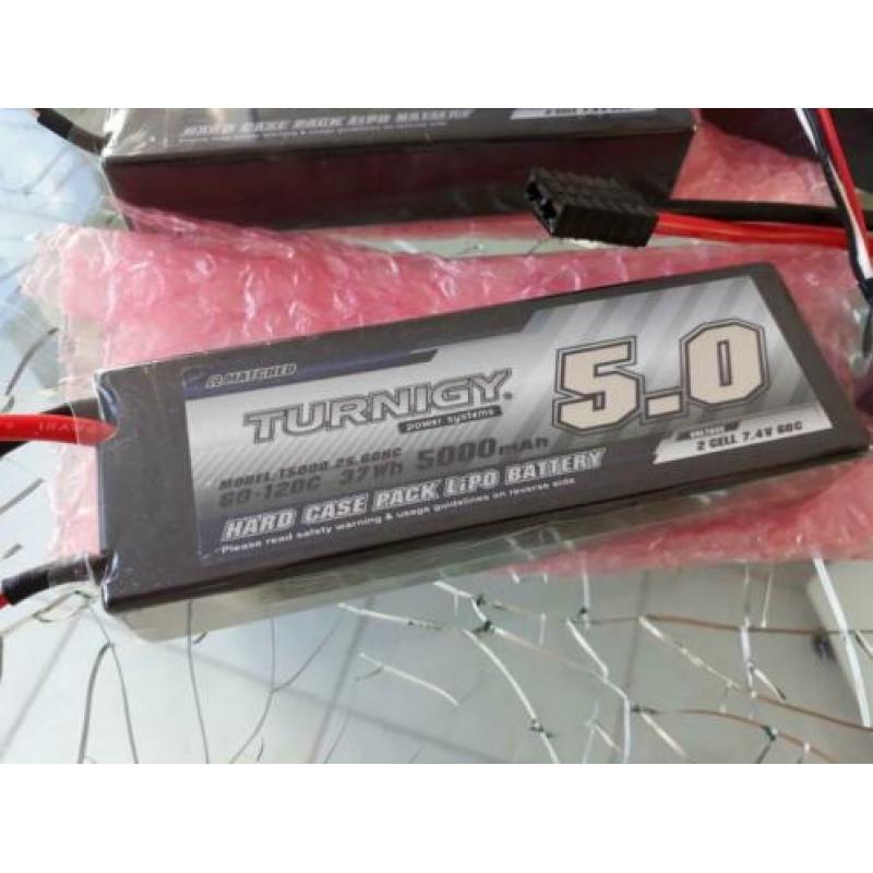 Lipo 2S 5000mah 60C-120C hardcase Traxxas, Arrma enz. €38,50