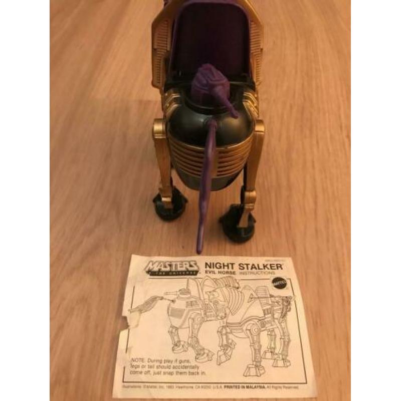Night Stalker, He-Man & MOTU, 100% compleet