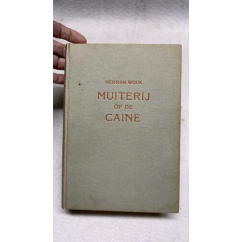 Oud boek Muiterij op de Caine door Herman Wouk