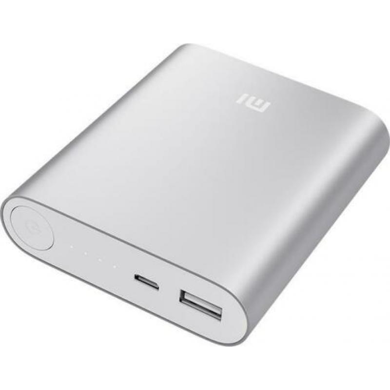 Xiaomi Mi Power Bank 10400mAh zilver 200% ORIGINEEL
