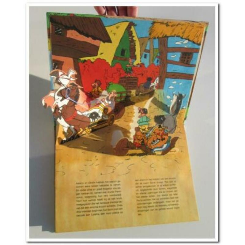 Vintage stripfiguren pop up M2640: De reizen van Asterix