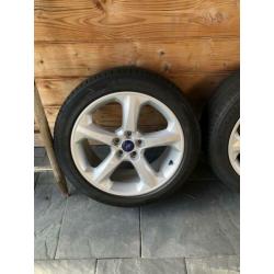 Ford mondeo velgen - velgenset 18 inch origineel