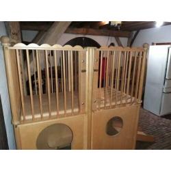 Mooie box en speelhuis in een van hoge kwaliteit