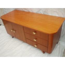 Vintage Retro Jaren 60 Dressoir TVmeubel Platenspelermeubel