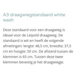 standaard voor Mozes wiegje incl matras en linnengoed