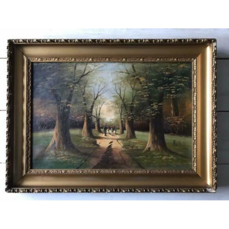 Schilderij A.D. Vecht