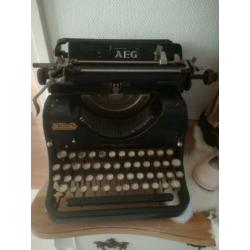 Antieke typemachine