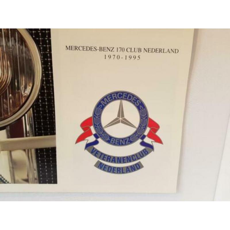 Mercedes- Benz 170 club Nederland kalender 1995 Gelimiteerde