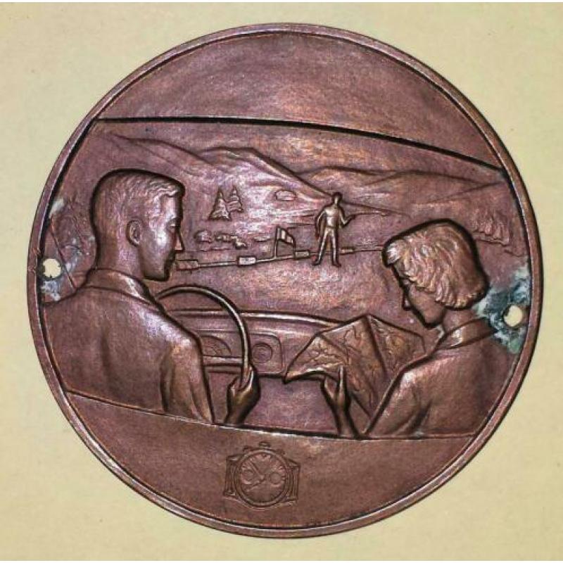 Plaquette Arena Sporta rally Lier 1963