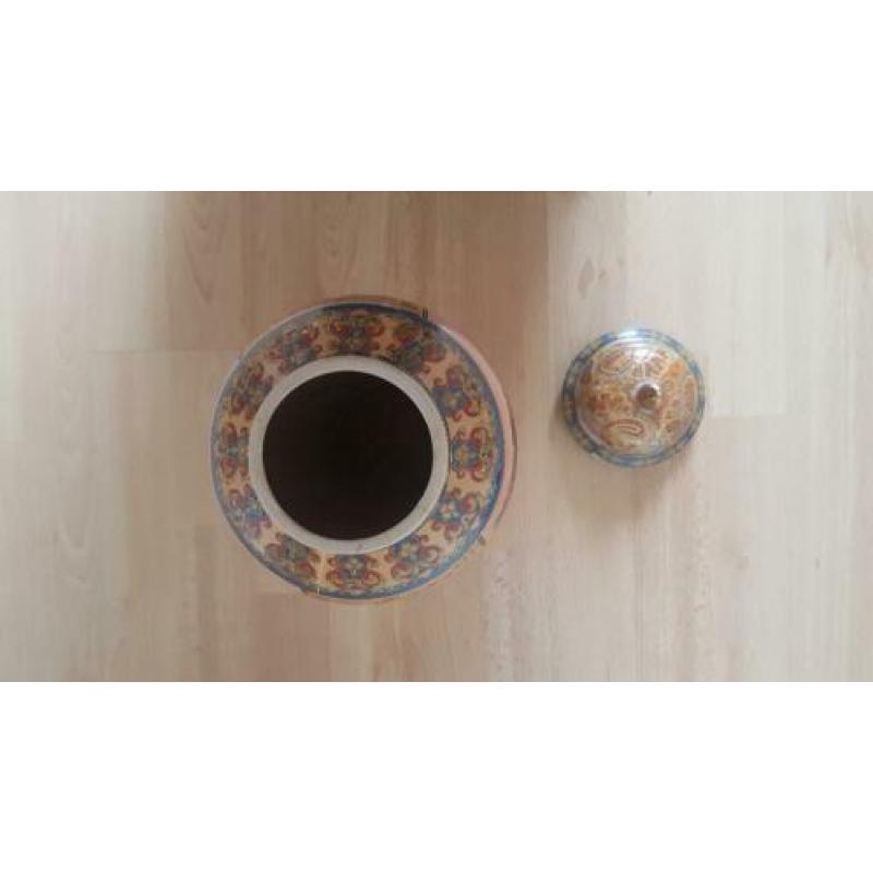 Kleurrijke Chinese vaas