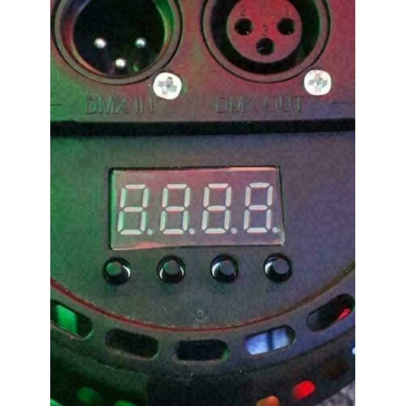 LED par rgbw 12x3W=36W LED RGBW DMX512 DISCO LAMP (NIEUW)