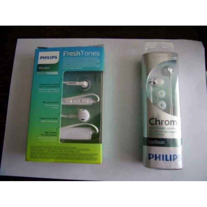 PHILIPS fresh tones,en CHROMZ upbeat,NIEUW