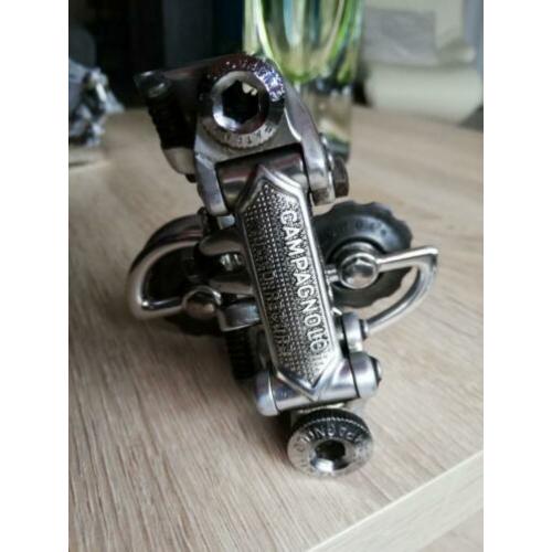 Vintage top conditie Campagnolo derailleur set patent 1979.