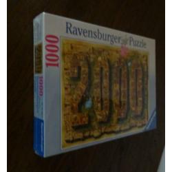 Nieuw 1000 stukjes hoge Kwaliteit puzzel Raven burger, zit n