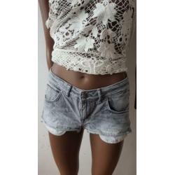 Sexy Short denim grijs maat 36