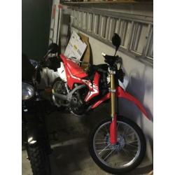 Honda CRF 250 L nieuwstaat, slechts 291km