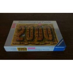 Nieuw 1000 stukjes hoge Kwaliteit puzzel Raven burger, zit n