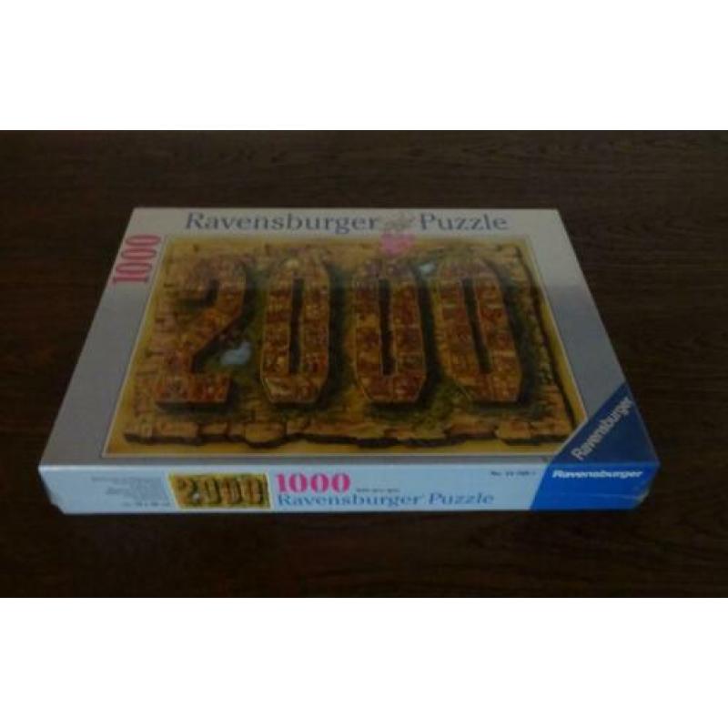Nieuw 1000 stukjes hoge Kwaliteit puzzel Raven burger, zit n