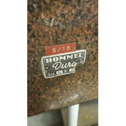 hommel meettafel en eventueel een micro vertex 750-1000