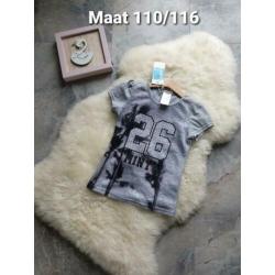 Maat 110/116 NIEUW Meisjes Shirt ITALY