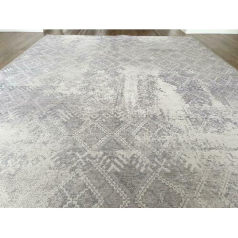 Grijs vloerkleed vintage 160x230