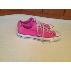 Prachtige roze schoenen van het merk All Star converse