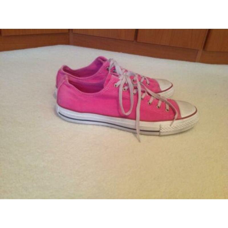 Prachtige roze schoenen van het merk All Star converse
