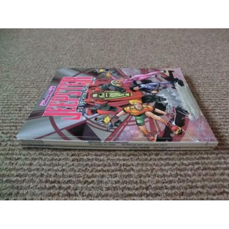4 stripboeken uit de collectie Pilote reeks