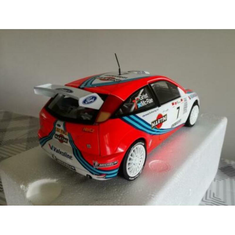 Ford Focus WRC #7 McRae WIN Portugal '99 ACTION AUTOart 1:18