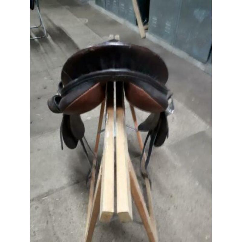Mooi stubben zadel 16.5 medium boom