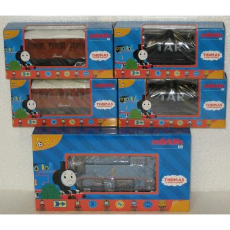 Marklin 36120 Tenderstoomloc Thomas DIGITAAL+4 wagens NIEUW