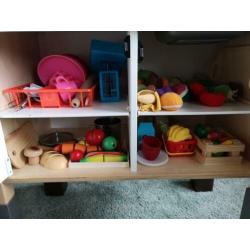 ikea keukentje met bovendeel en accessoires