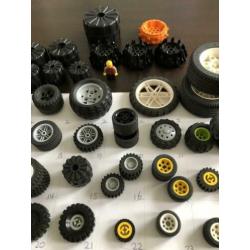 lego onderdelen verschillende lego wielen