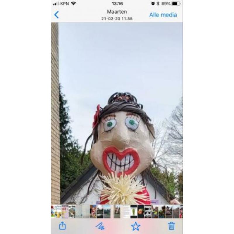 Carnavalskop uit Boemeldonck